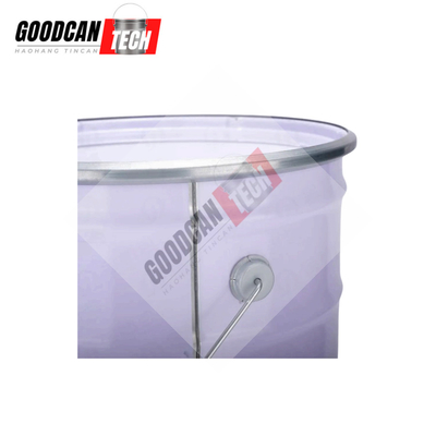 comprare Latta di vernice chimica in metallo da 20 litri, spessore 0,38 mm, con guarnizione in gomma online manufacture