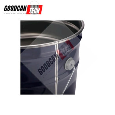 Buy 10L Empty Paint Pail Bucket With Flower Lug Lid 0.35mm Body Thickness UN Standard online manufacture