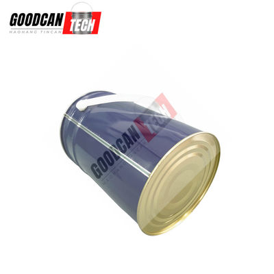 Beli Ember Logam Tutup Kerucut 5 liter Anti Karat Dengan Pegangan Baja Cetakan OEM online manufacture