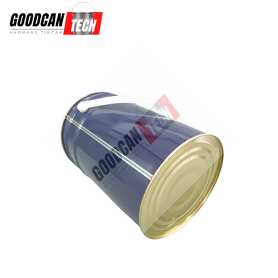 Buy Metal Lid Conical Pail 5liter Anti Rusted With Steel Handle OEM Printing online manufacture