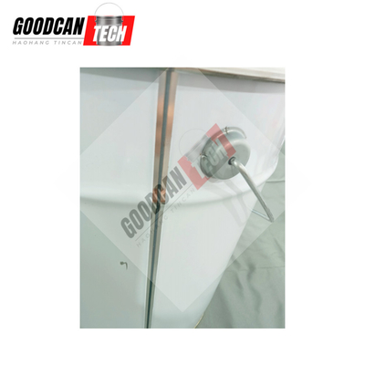 Buy White 15l Conical Pail OEM UN Standard 0.35mm Thickness With Lock Ring online manufacture