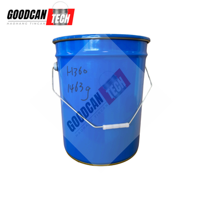 acheter OEM revêtement de solvant bouteille conique de 5 gallons 18 litres avec couvercle de bouteille à fleurs online manufacture