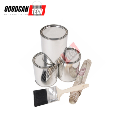 Buy Adhesive Auto Paint Tin Cans Round Anti Rusted 250ml OEM ODM online manufacture
