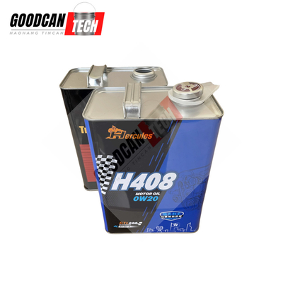 Buy 4L Engine Oil Cans 1liter With Metal Handle ISO9001 Certified online manufacture