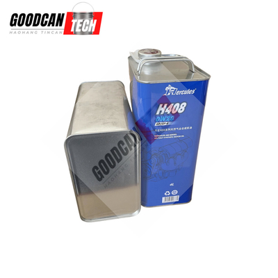 Buy Industrial Small Tin Oil Can 1gallon Motor Oil Can OEM Printing online manufacture
