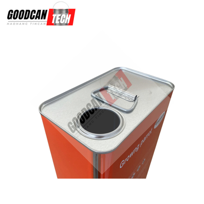 Buy Custom Car Paint Painted Tin Buckets 5L Printing With Steel Handle online manufacture