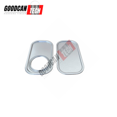 Buy 1L Rectangular Tin Can Components 0.23mm 0.28mm Top Bottom online manufacture