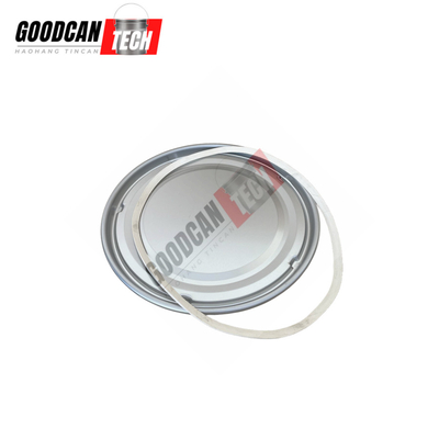 Buy 20liter Conical Pail Lid With Rubber Strip Gasket UN Tinplate Pail Cover online manufacture