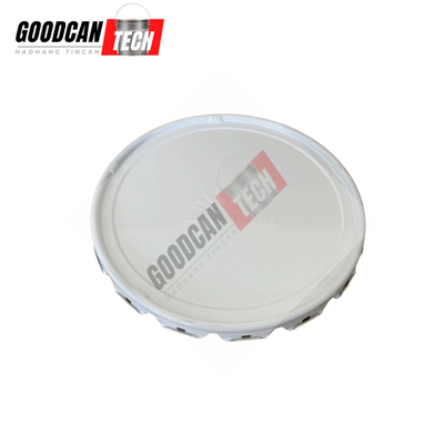 Buy 20liter Conical Tin Pail Components Flower Lug Metal Pail Lid 5gallon online manufacture